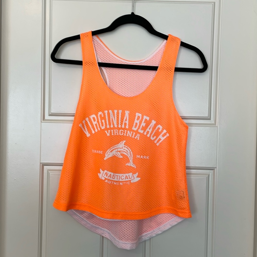 Miami Style Brand Virginia Beach Dolphin Sport Athletic Tank Women’s Size Small